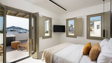 Premium kamer | Een strijkplank/strijkijzer, gratis wifi, beddengoed