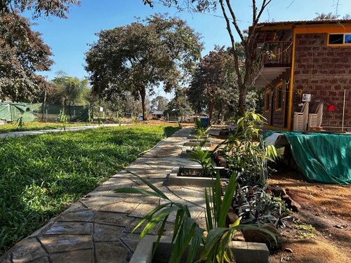 Garden Villa Homestay ! Dandeli Ramnagar ! Eco Friendly Villa