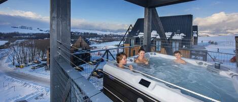 Bain à remous extérieur