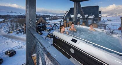 Chalet with wellness area and heating