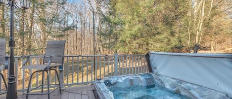 Bain à remous extérieur