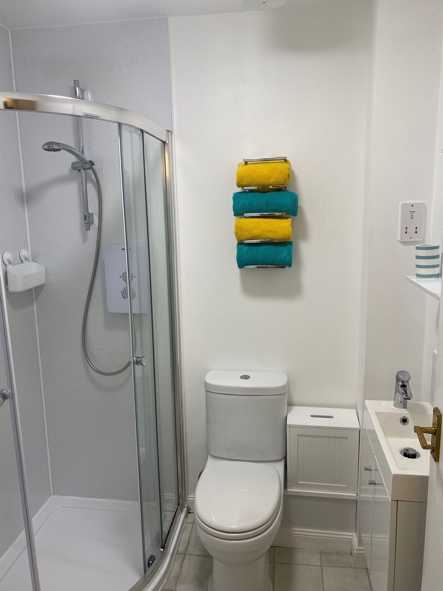 Towels, toilet paper