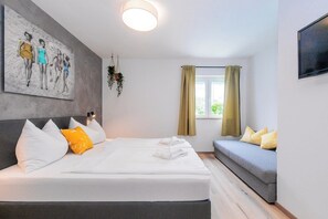 1 Schlafzimmer, WLAN, Bettwäsche