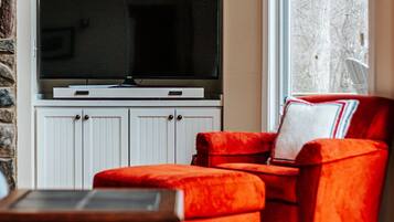 TV, fireplace, video games, computer monitors