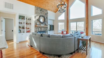 TV, fireplace, video games, computer monitors