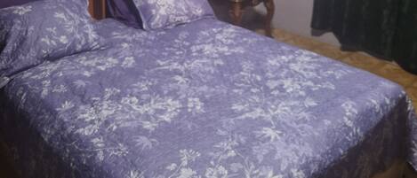 2 slaapkamers, een strijkplank/strijkijzer, wifi, beddengoed