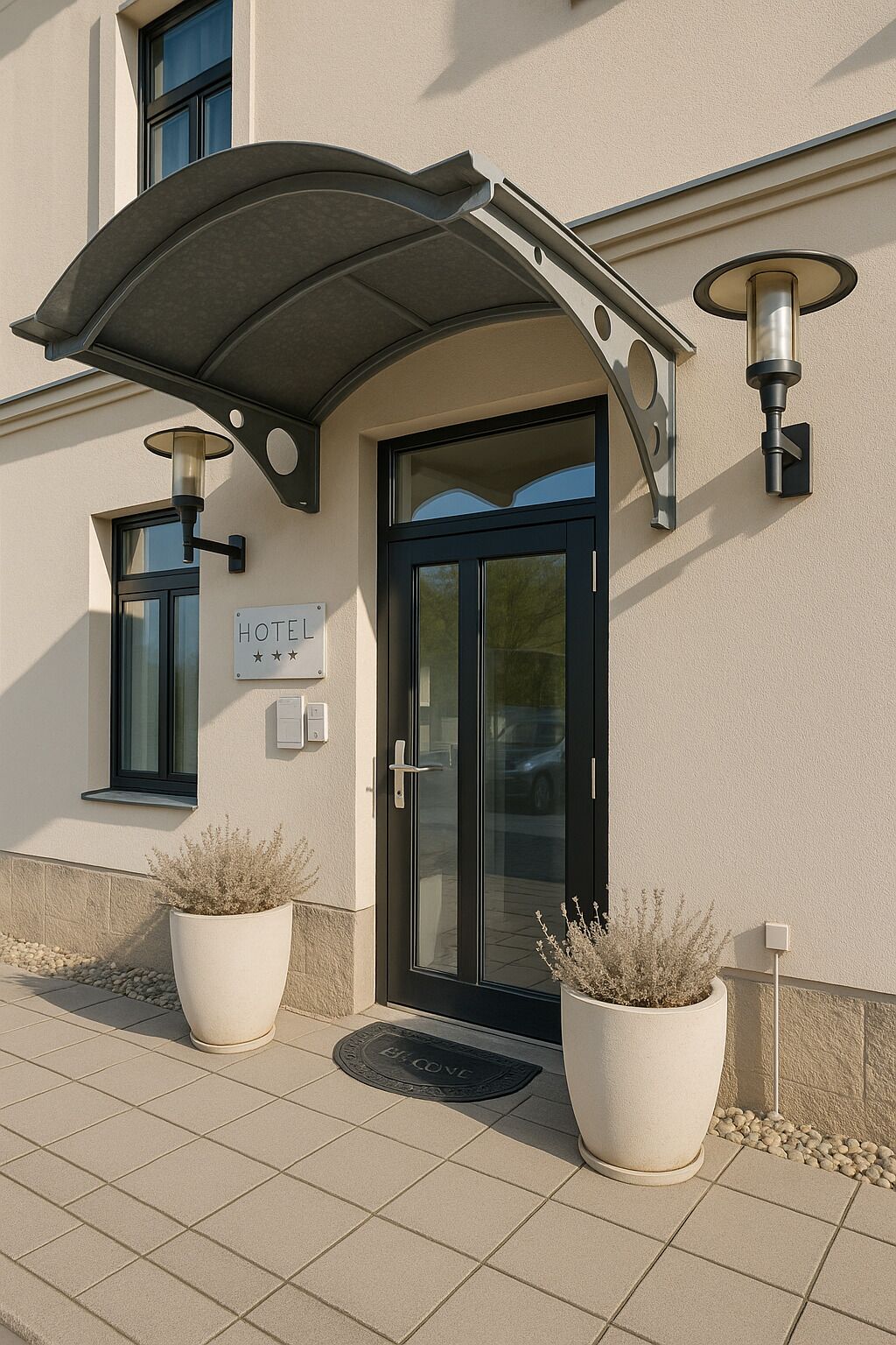 ทางเข้าที่พัก