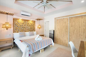 1 makuuhuone, tallelokero huoneessa, ilmainen Wi-Fi, vuodevaatteet