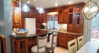 Nickerson Lake Cedar Log Home