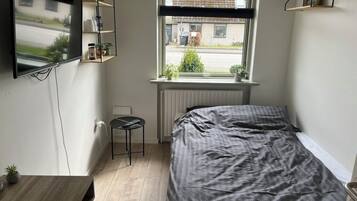 1 soveværelse, strygejern/strygebræt, gratis Wi-Fi, sengetøj