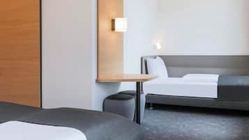 Rideaux occultants, chambres insonorisées, Wi-Fi gratuit