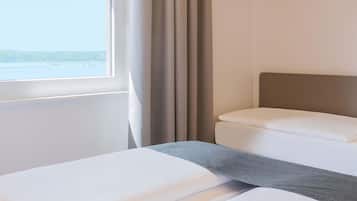 Cortinas blackout, sistema de insonorización y wifi gratis