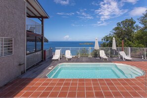 Pool - Villa Alpinia privée 2 - sea view in Bouillante (Bouillante)