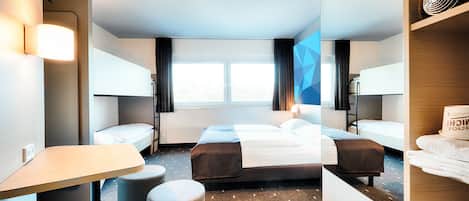 Bureau, rideaux occultants, chambres insonorisées, Wi-Fi gratuit