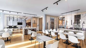 Daily buffet breakfast (EUR 13.9 per person)