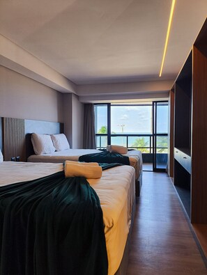 1 Schlafzimmer, Allergikerbettwaren, kostenloses WLAN, Bettwäsche