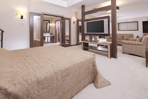 President Suite | Zimmersafe, Verdunkelungsvorhänge, schallisolierte Zimmer