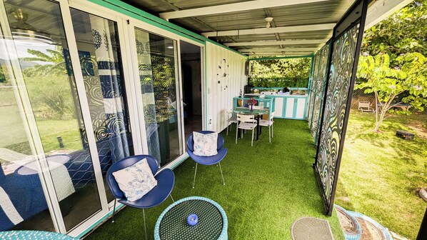 Bungalow Agua | Terrace/patio - BlueEcolandia (Jarabacoa)