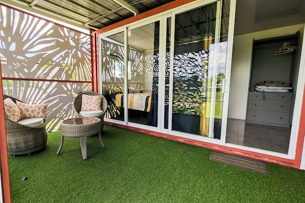 Bungalow, 1 letto queen, patio | Terrazza/patio