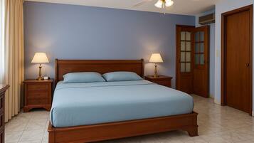 5 quartos, escrivaninha, ferros/tábuas de passar roupa, Wi-Fi