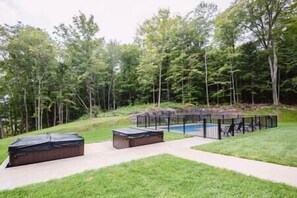 Property grounds - Les Repères # 110 Condo Spa & Piscine (Orford)