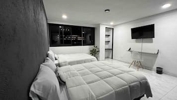 Apartment, Multiple Bedrooms, Balcony, City View | In-room safe, iron/ironing board, free WiFi