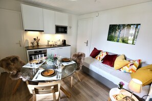 Living area - ALP APARTMENTS with self check-in (Engelberg)