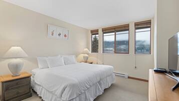 Appart'hĂŽtel, balcon, vue lac