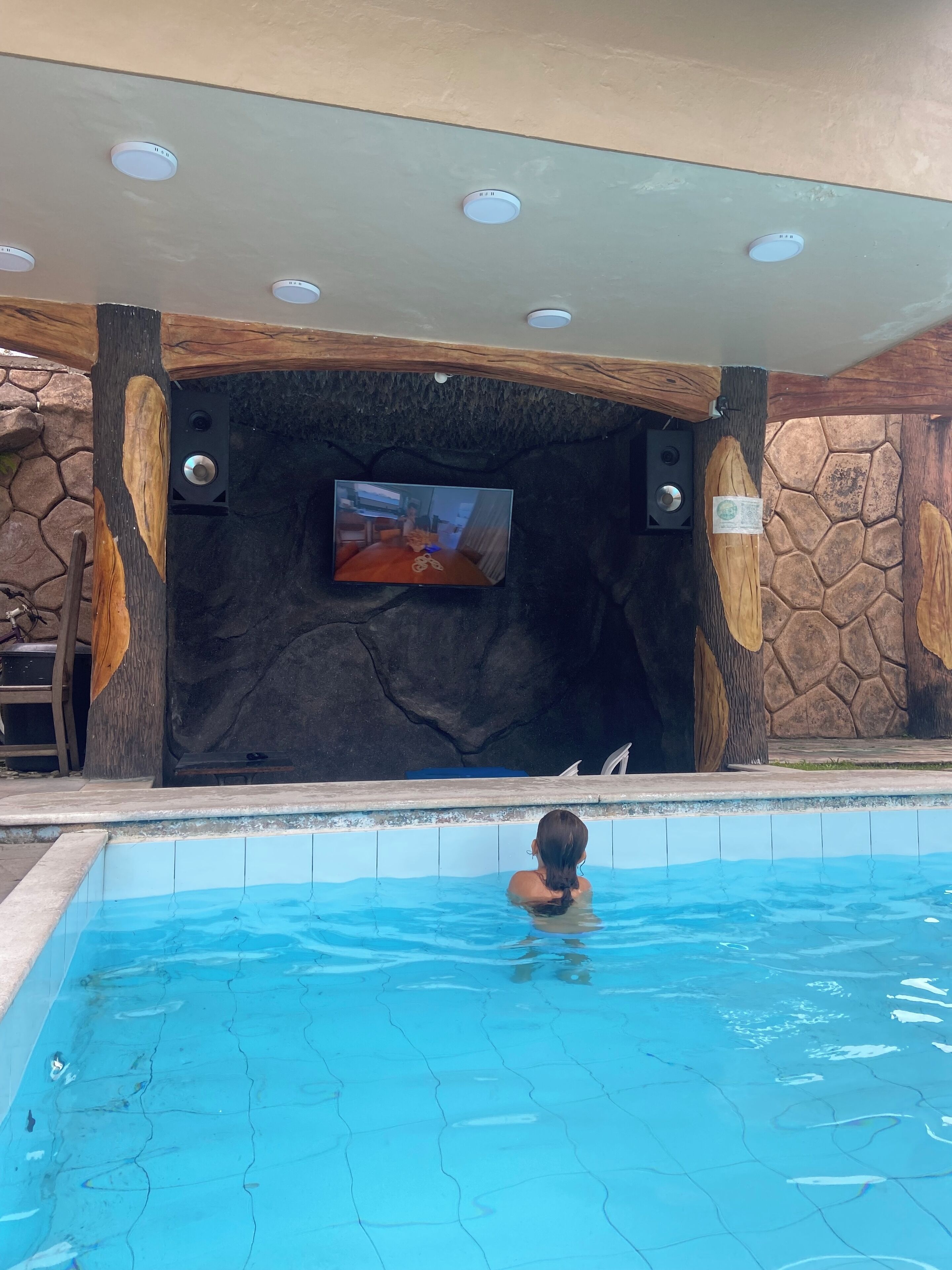 Alberca al aire libre 