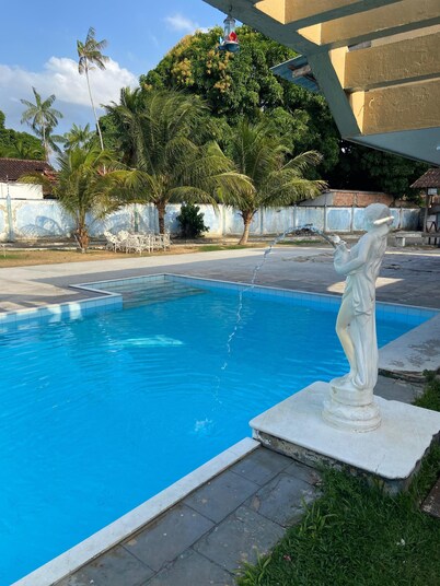 Casa Grande Murubira - Swimming pool, barbecue, bikes and volleyball/football arena