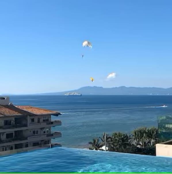 Vue depuis l’hébergement