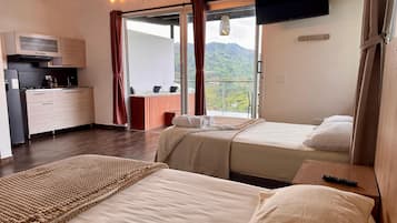 1 habitación, wifi y ropa de cama