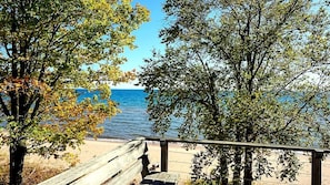 Beach - Jackson`s 200 Feet of Sand Beach (La Pointe)