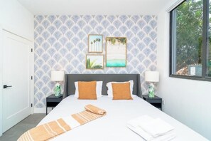 2 bedrooms, iron/ironing board, travel cot, free WiFi