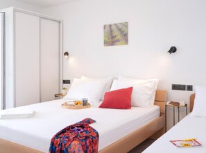 2 chambres, accĂšs Ă Internet, literie fournie