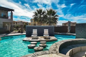 Una piscina climatizada