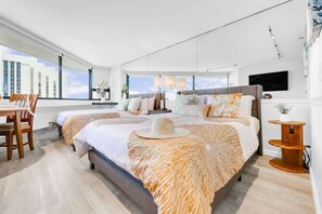1 chambre, fer et planche à repasser, Wi-Fi, draps fournis