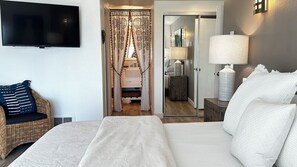 2 chambres, fer et planche à repasser, Wi-Fi, draps fournis