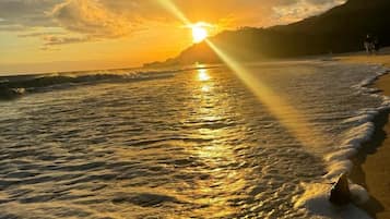 Beach nearby, white sand