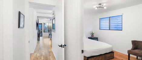3 bedrooms, iron/ironing board, travel crib, WiFi (free)