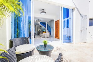 Deluxe Villa, Pool View | Terrace/patio