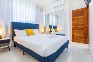 Deluxe Villa, Pool View | 3 bedrooms, iron/ironing board, free WiFi, bed sheets - 3-BR Villa with Pool & Rooftop Jacuzzi (Punta Cana)