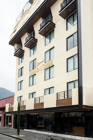 Façade de l’hébergement