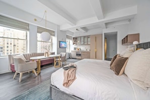 1 chambre, bureau, fer et planche Ă repasser, Wi-Fi