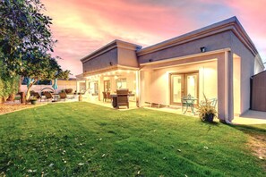 Outdoor dining - 4BR retreat w/ heated pool & backyard (Scottsdale)