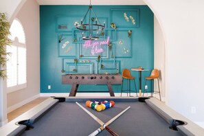 Game room - 5BR getaway w/ heated pool, hot tub & games (Scottsdale)