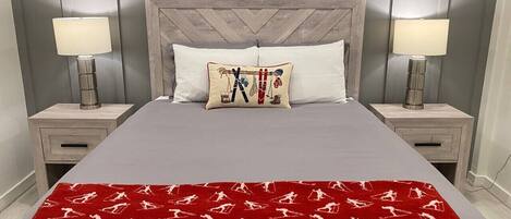 1 habitación, tabla de planchar con plancha, wifi y ropa de cama