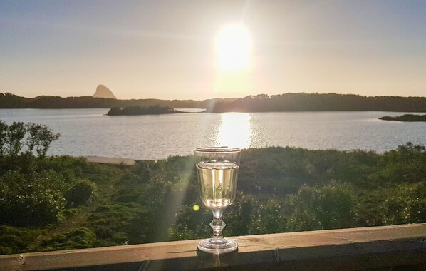 Vue depuis l’hébergement