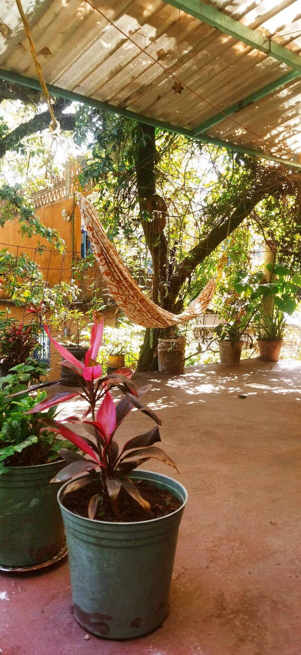 Classic Apartment, Mountain View | Living area - Casa Ecológica  (Tepoztlán)