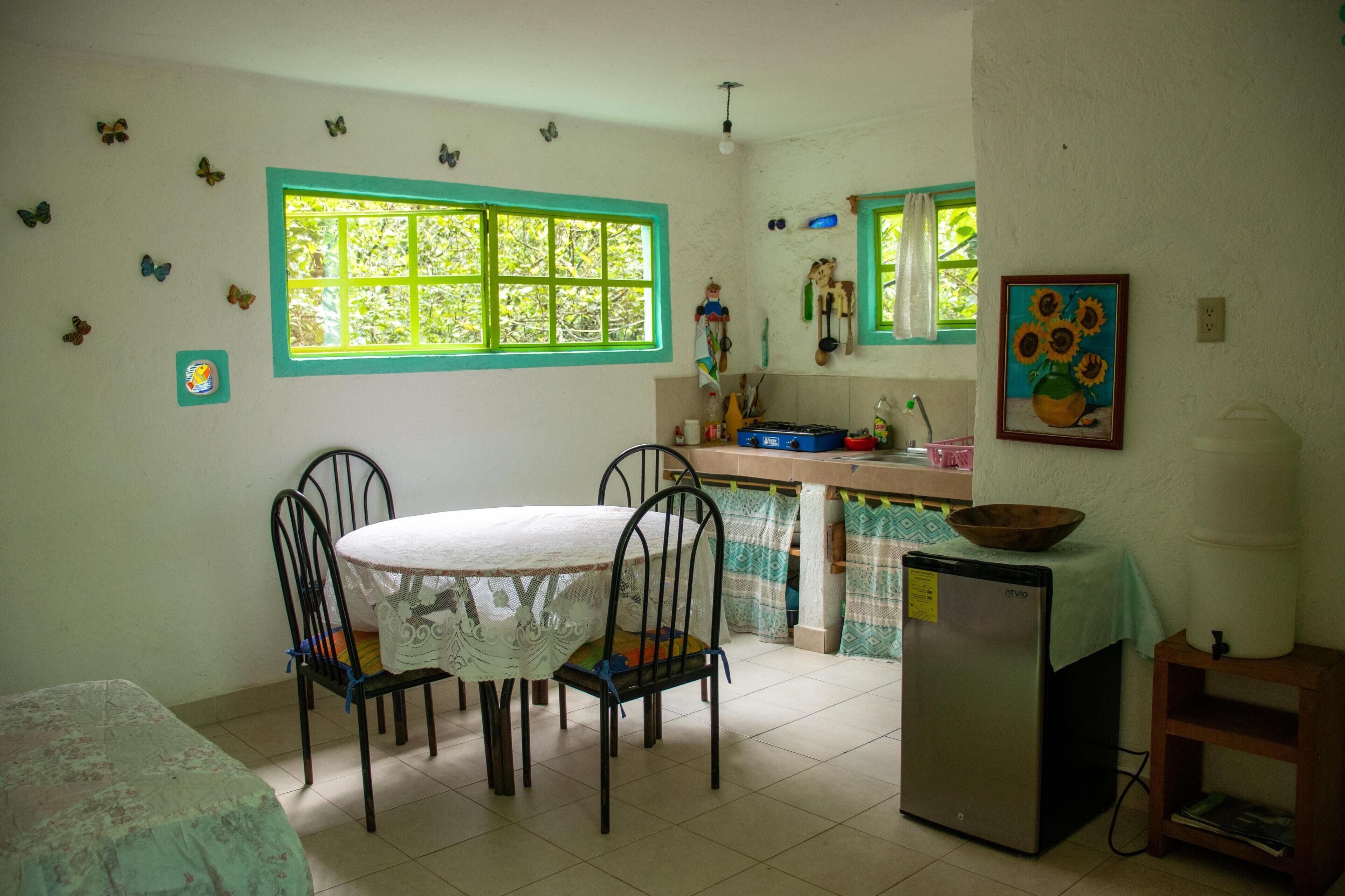 Tripla Tradizionale, 1 camera da letto, vista montagna | Cucina privata | Frigorifero, prodotti ecosostenibili per le pulizie